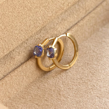 画像をギャラリービューアに読み込む, ーinoubliableー タンザナイトピアス｜Harry jewelry（ハリージュエリー）
