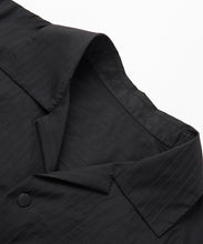 画像をギャラリービューアに読み込む, Shadow Stripe Open-Collar Short-Sleeve Shirt (POPUP 限定)｜MODE COMMUTER（モードコミューター）
