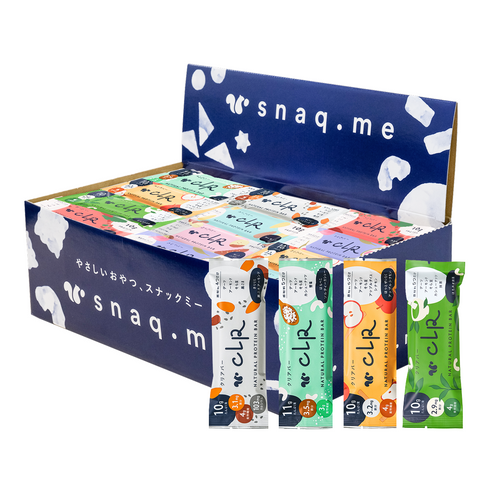 snaq.me office プロテインバー 厳選50本 セット 内容はおまかせ ディスプレイ BOX 付き 福利厚生 置き菓子 イベント｜snaq.me office (スナックミーオフィス)