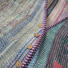 画像をギャラリービューアに読み込む, vintage kantha vest #1｜ananyaﾕｲｲﾂﾑﾆ（アナンヤユイイツムニ）
