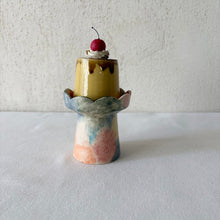 画像をギャラリービューアに読み込む, カラフルカップのプリン印鑑入れ｜とうげい hanaga（トウゲイ　ハナガ）
