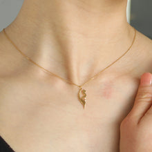 画像をギャラリービューアに読み込む, K10 "Mira" Star 輝き （میرا）Arabic Necklace｜KAYO &amp; Coco Jewelry（カヨアンドココジュエリー）
