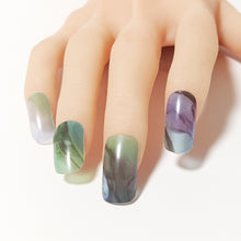 画像をギャラリービューアに読み込む, サイズの選べる半硬化ジェルネイルシール【Gel Nail Stickers 006 Alcohol ink : Gradation】｜ENCHANT（エンチャント）
