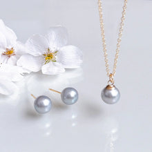 画像をギャラリービューアに読み込む, ペールブルー淡水パールピアス イヤリング｜SAKURA jewelry（サクラジュエリー）
