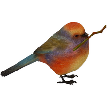 画像をギャラリービューアに読み込む, 木の枝をくわえるエナガ｜WooBia（ウービア）
