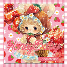 画像をギャラリービューアに読み込む, HoneyBabyラベラーシール｜nene_hope_heart（ネネホープハート）
