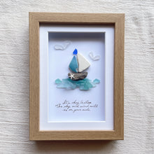 画像をギャラリービューアに読み込む, 空も風も貴方の味方【シーグラスアート】｜umihana（ウミハナ）
