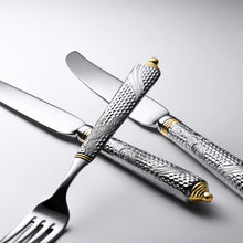 画像をギャラリービューアに読み込む, 【期間限定】ビザンティン（鏡面仕上げ・Gold Accent）カトラリー｜YAMACO（ヤマコ）
