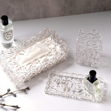 画像をギャラリービューアに読み込む, 靄 -MOYA- ティッシュケース うつぎ（クリア）｜ame（アメ）
