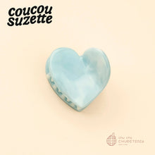 画像をギャラリービューアに読み込む, 【Coucou Suzette】Blue Heart Mini Hair Claw｜CHUPETERIA（チュペテリア）
