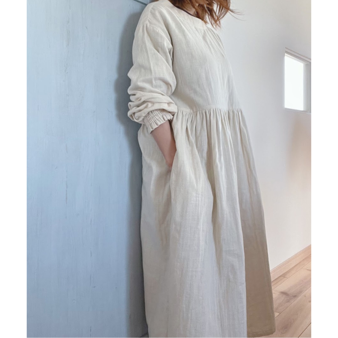 割烹着ワンピース 肌触り最高のダブルガーゼ｜かっぽう着屋