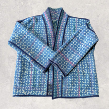 画像をギャラリービューアに読み込む, vintage kantha jacket "蒼の記憶" #5｜ananyaﾕｲｲﾂﾑﾆ（アナンヤユイイツムニ）
