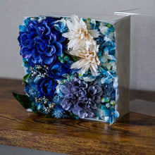 画像をギャラリービューアに読み込む, ダリアとローズの Blue Flower BOX｜fullr（フルル）
