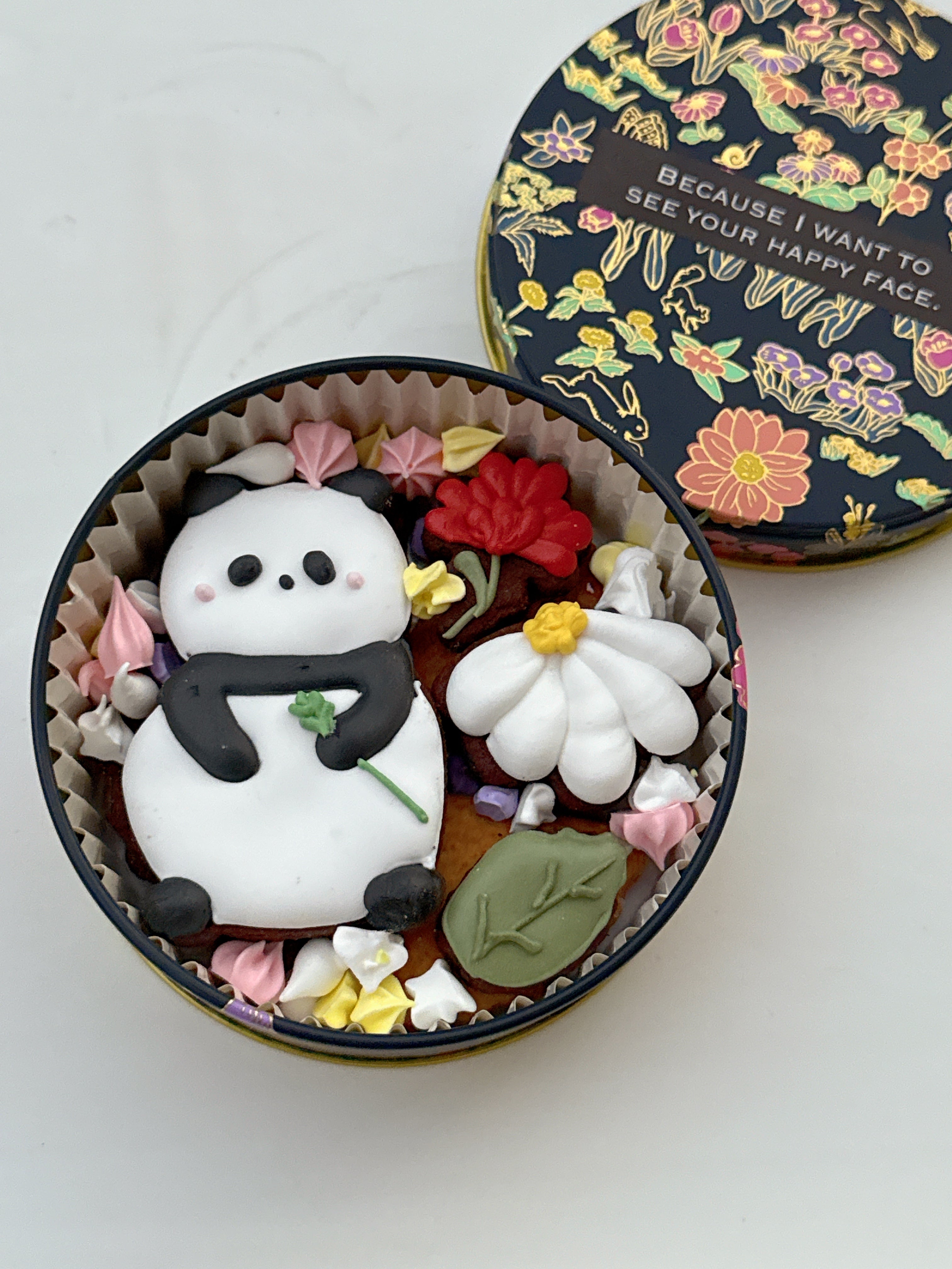 はなとパンダのひとやすみクッキー缶｜CoHaRe.S（コハレエス）