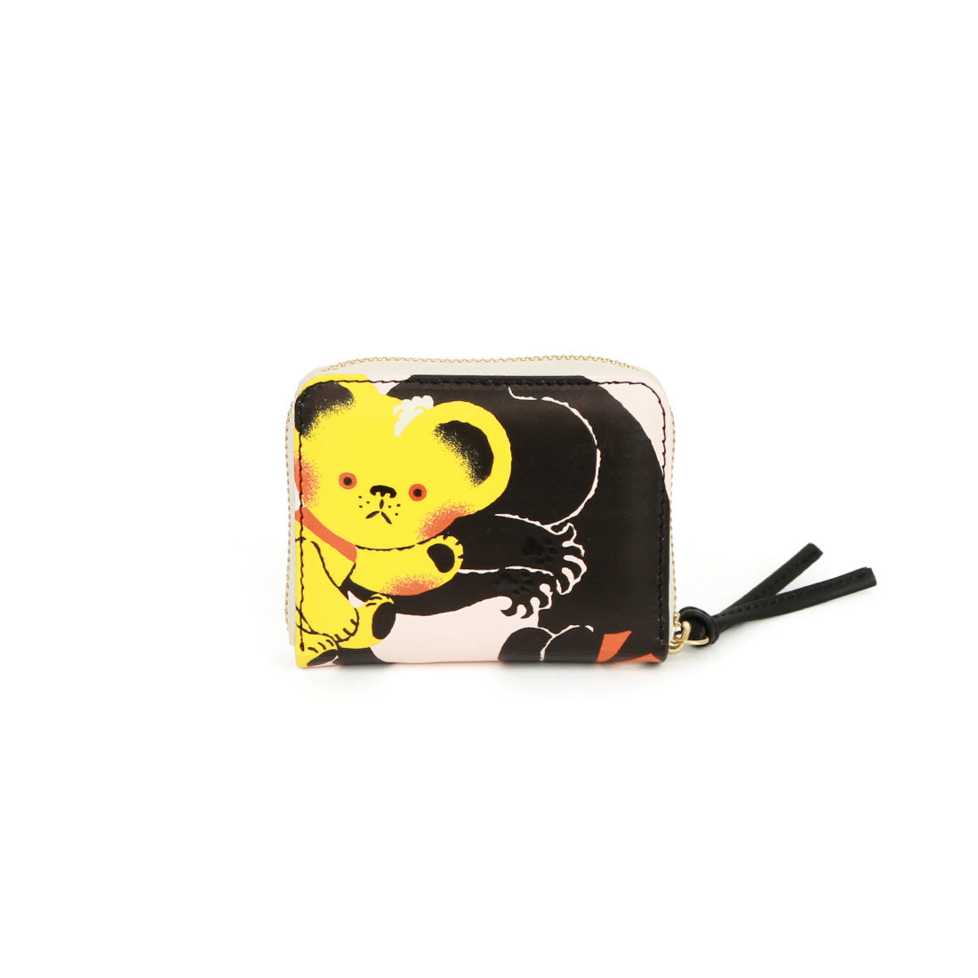 ペルケ perche×黒ねこ意匠 ROBIN / ジャバラカードウォレット｜perche