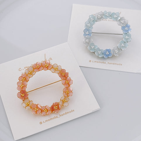 c.momoka フラワーブローチ｜brooch｜c.momoka（シーモモカ）