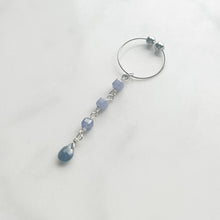 画像をギャラリービューアに読み込む, STONE LONG CUFF　GARNET/SAPPHIRE｜airy（エアリー）
