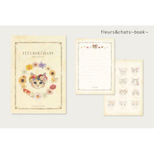 画像をギャラリービューアに読み込む, メモパッド fleurs&amp;chats｜とことこサーカス
