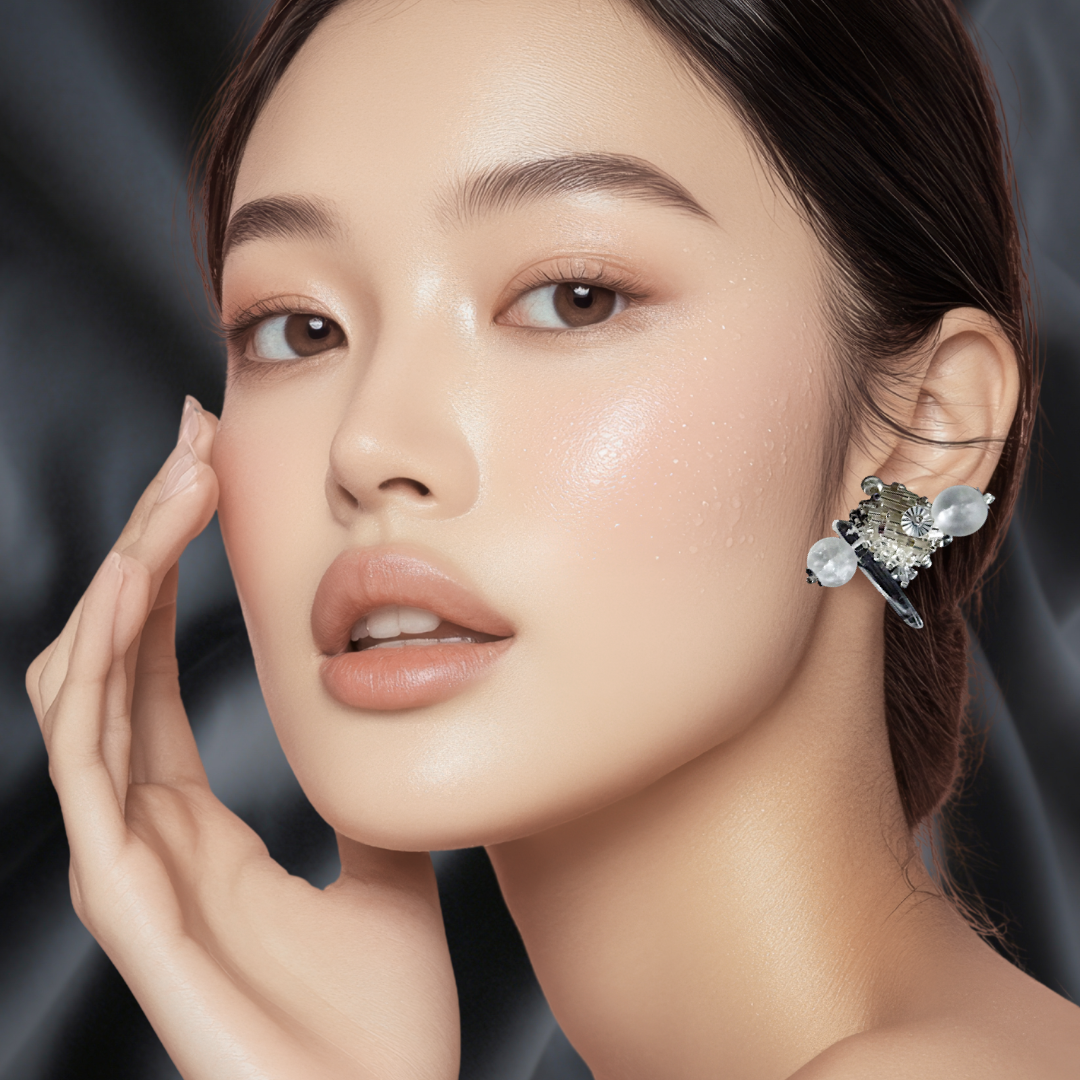 氷柱モザイクピアス｜hanmmmo（ハンモ）