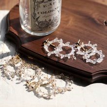 画像をギャラリービューアに読み込む, crown of baby&#39;s breath -mini double- (white/gold)（ピアス/イヤリング）｜FT2 works（エフティーツーワークス）｜FT2 works（エフティーツーワークス）
