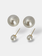 画像をギャラリービューアに読み込む, Double Pearl Earrings｜UNIDRE（ユニドレ）
