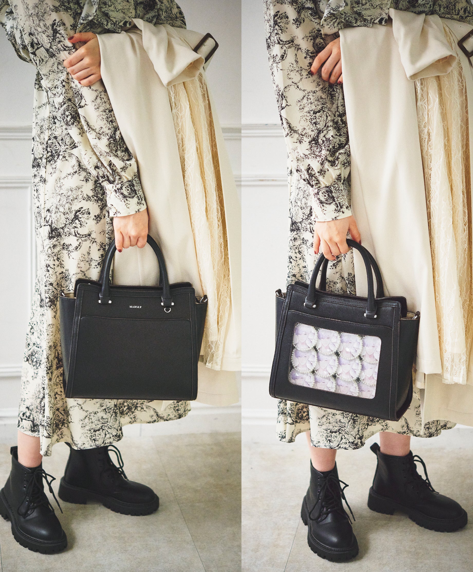 フラップバッグ（black）｜MARSLY（マーズリー） – CHOOSEBASE SHIBUYA