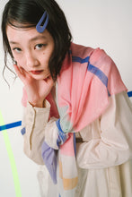 画像をギャラリービューアに読み込む, '極細コットン播州織ストール　Mサイズ　col:コーラル(CRL)｜POLS（ポルス）｜POLS（ポルス）
