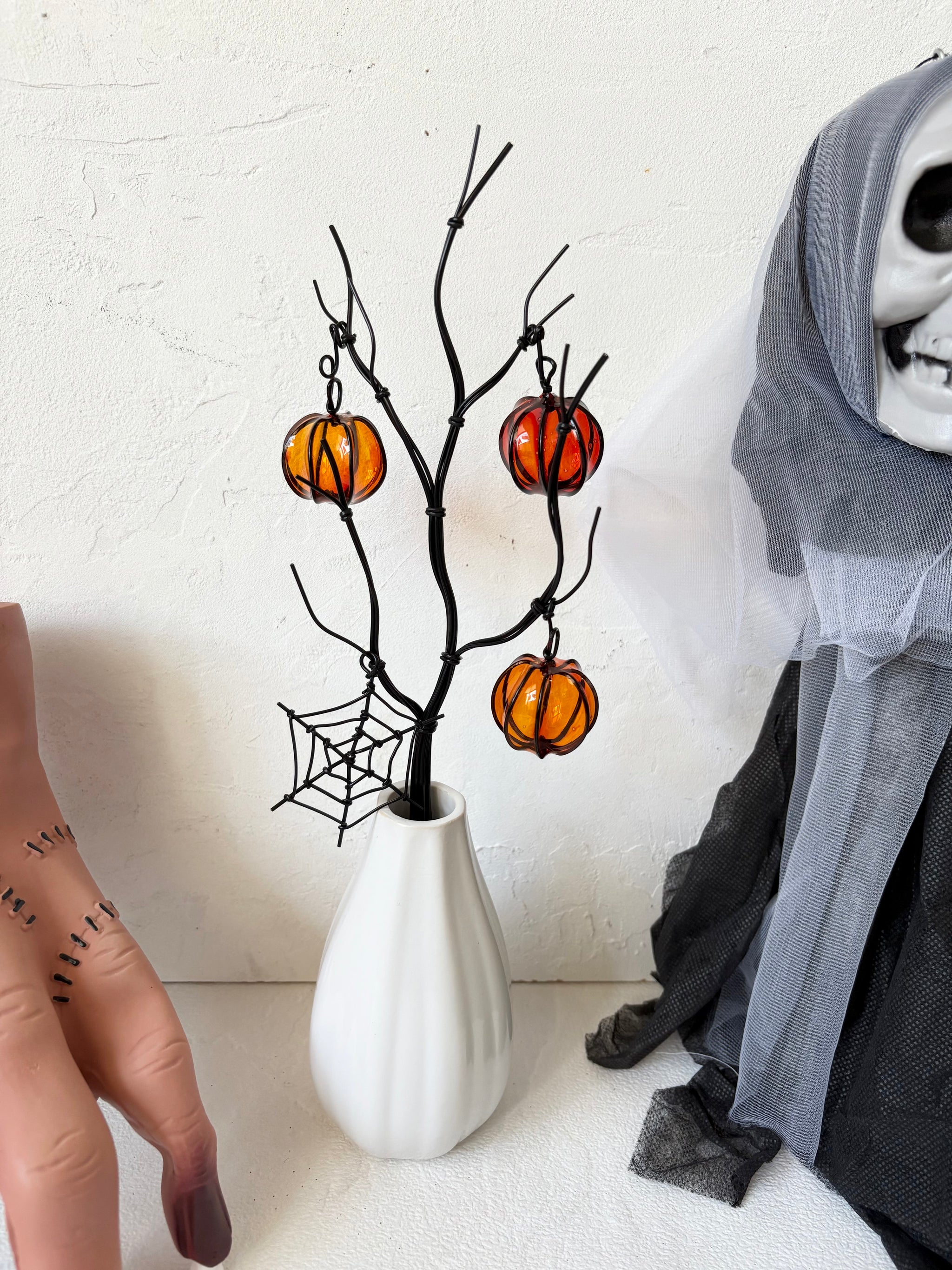 ハロウィンの枝2025｜wire art Niko（ワイヤーアートニコ