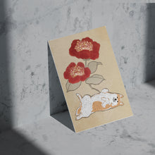 画像をギャラリービューアに読み込む, お部屋に小さなアートを。柴犬アートなポストカード【4枚セット】｜yoshie moriuchi ARTWORKS（ヨシエモリウチアートワークス）
