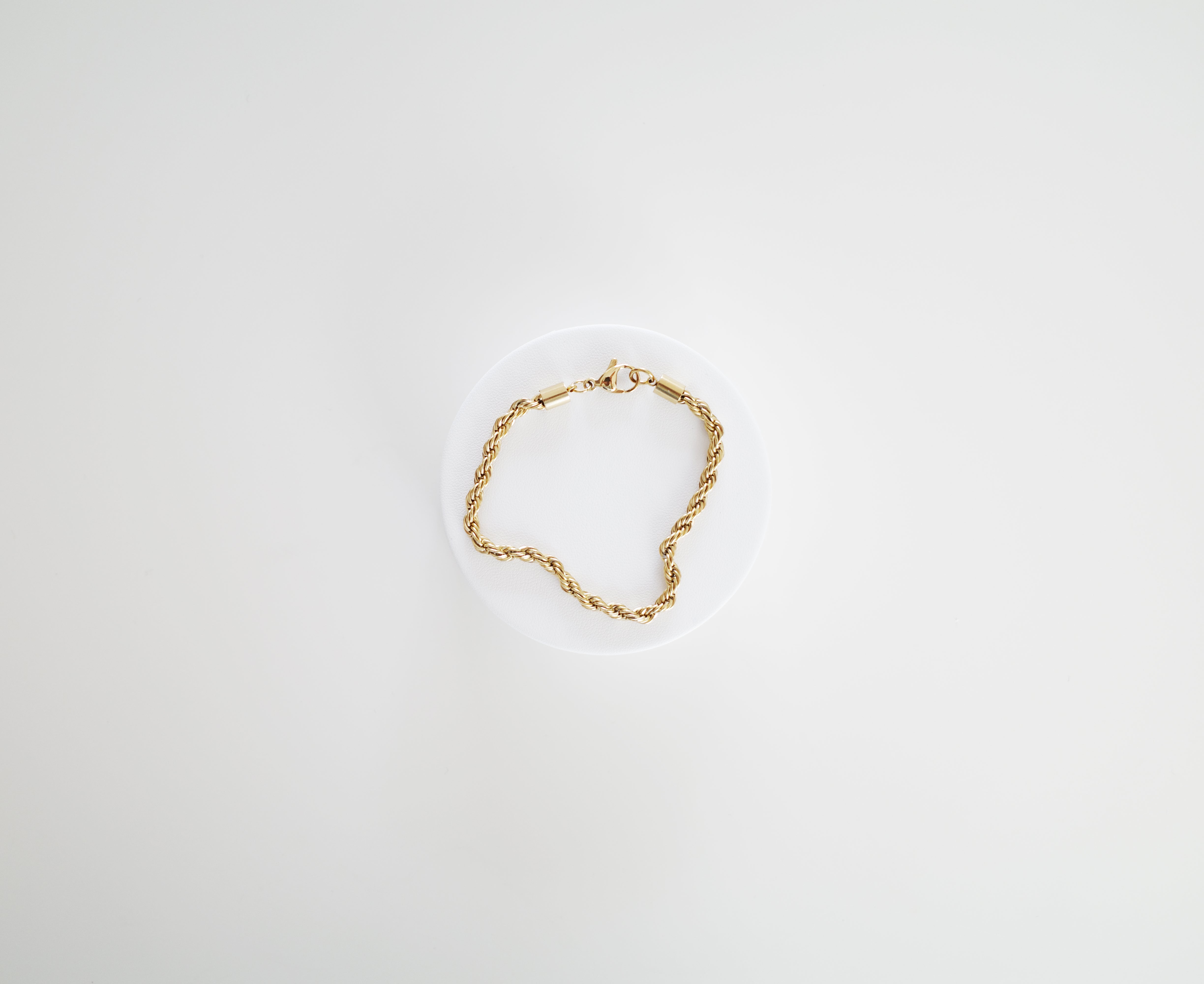 Rope Stainless Chian Bracelet｜F JewelryProducts（エフジュエリープロダクツ）