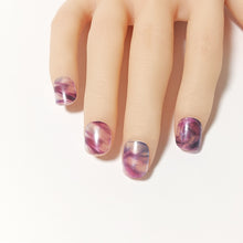 画像をギャラリービューアに読み込む, サイズの選べる半硬化ジェルネイルシール【Gel Nail Stickers 003 Texture : Liquid × Aluminum】｜ENCHANT（エンチャント）
