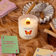 画像をギャラリービューアに読み込む, 【ウッド芯】第１チャクラキャンドル【ROOT】｜eight（エイト）
