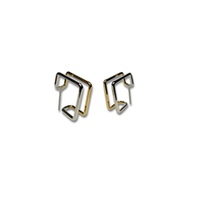 画像をギャラリービューアに読み込む, Framed Square Piercing – Contrast Edition｜Lyvi（ライヴィ）
