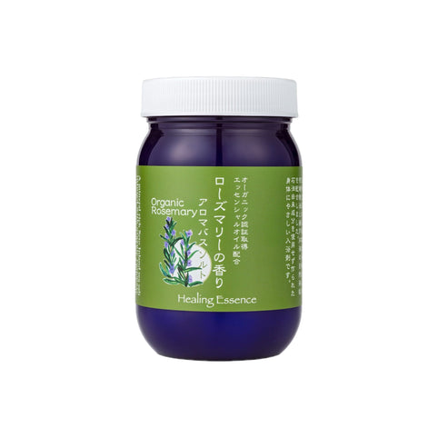 Healing Essence ローズマリーの香りアロマバスソルト【無添加 お肌にやさしい】入浴剤 420ｇ 計量スプーン付き｜Healing Essence（ヒーリングエッセンス）