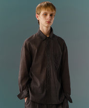 画像をギャラリービューアに読み込む, Textured Calmness Shirt (POPUP 限定)｜MODE COMMUTER（モードコミューター）

