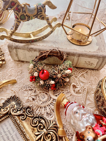 flowers luciole 小さなクリスマスハーフリース｜flowers luciole（フラワーズ　ルシオール）