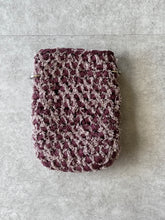 画像をギャラリービューアに読み込む, denim fringe ribbon phone holder / red｜GONGON.crochet（ゴンゴンクロシェ）
