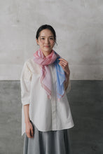 画像をギャラリービューアに読み込む, 極細コットン播州織ストール　Mサイズ　col:ピンク(PKSK)｜POLS（ポルス）
