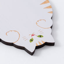 画像をギャラリービューアに読み込む, 猫雑貨・木製プレート＆コースター【ねこまみれ　腹見せ】｜Ten＆O Art+Craft（テンアンドオー　アートクラフト）
