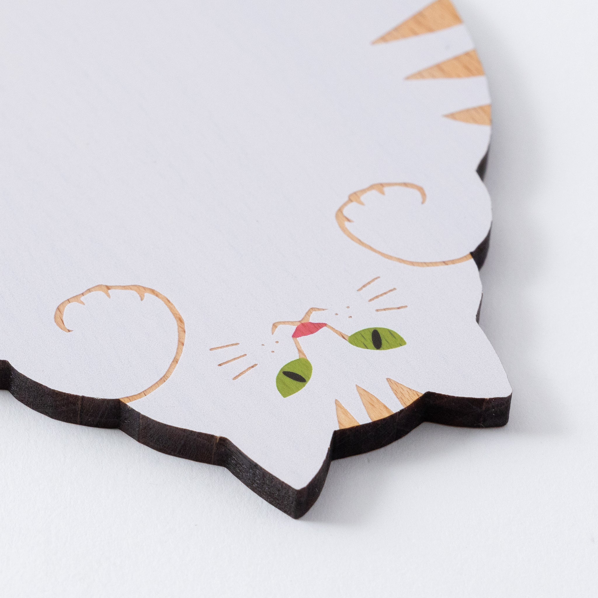 木製コースター・猫雑貨【ねこまみれ 腹見せ】春ギフト｜Ten＆O Art+