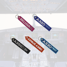 画像をギャラリービューアに読み込む, AIRBUS Keyring エアバス フライトタグ　｜Skyart JAPAN（スカイアートジャパン）
