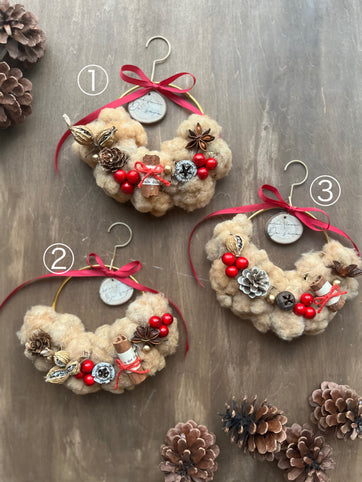 De sava ふわふわコットンのゴールドフレームミニハーフリース②｜De sava（デ　サヴァ）