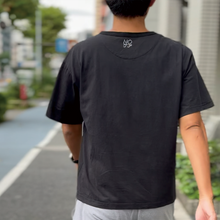 画像をギャラリービューアに読み込む, 綿100%リカバT　ランプブラック｜NOケア（エヌオーケア）
