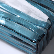 画像をギャラリービューアに読み込む, 露 -TSUYU- ティッシュケース ウェア つゆくさ（ネイビー）｜ame（アメ）
