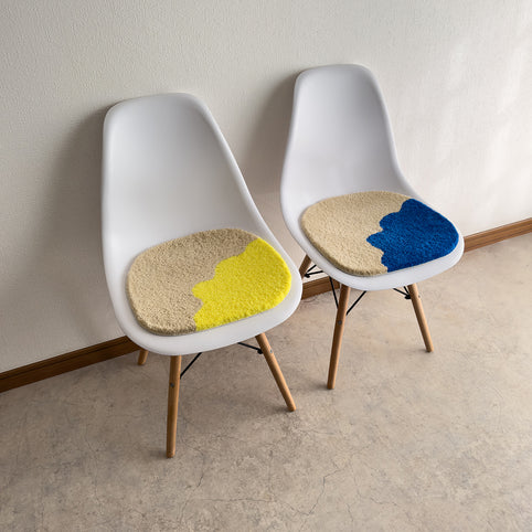 tehtokyo DRIPPED SHELL CHAIR RUG｜tehtokyo（テートウキョウ）