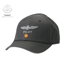 画像をギャラリービューアに読み込む, DESIGN 4 PILOTS Pilot Caps Black パイロット キャンプ 帽子｜Skyart JAPAN（スカイアートジャパン）
