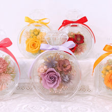 画像をギャラリービューアに読み込む, 【Flower Parfum 香水瓶丸型】バラ 母の日 ギフト プレゼント 両親贈呈品 出産 誕生日 記念日 インテリア 雑貨 プリザーブドフラワー ボトルアレンジメント｜Luana Mally（ルアナ　マリー）
