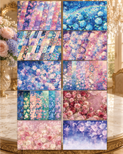 画像をギャラリービューアに読み込む, Floral Princess Hydrangea Melodyデザインペーパーブック｜nene_hope_heart（ネネホープハート）
