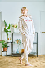 画像をギャラリービューアに読み込む, 両面パイルZIPパーカー ホワイト｜mucava（ムカバ）
