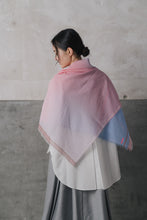 画像をギャラリービューアに読み込む, 極細コットン播州織ストール　Mサイズ　col:ピンク(PKSK)｜POLS（ポルス）
